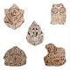 Set of 5 Piece New Mix Wooden Printing Block